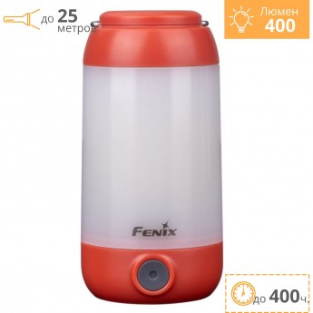 Фонарь FENIX CL26R красный + Подарок Фонарь FENIX CL26R красный + Подарок